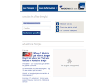 Tablet Screenshot of francebleu.regionsjob.com